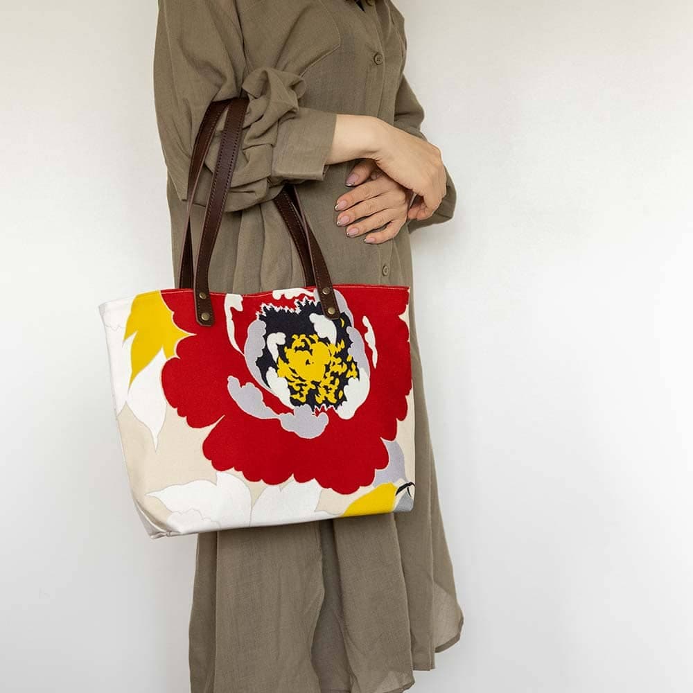 亥之吉 中トートバッグ ぼたぼたん