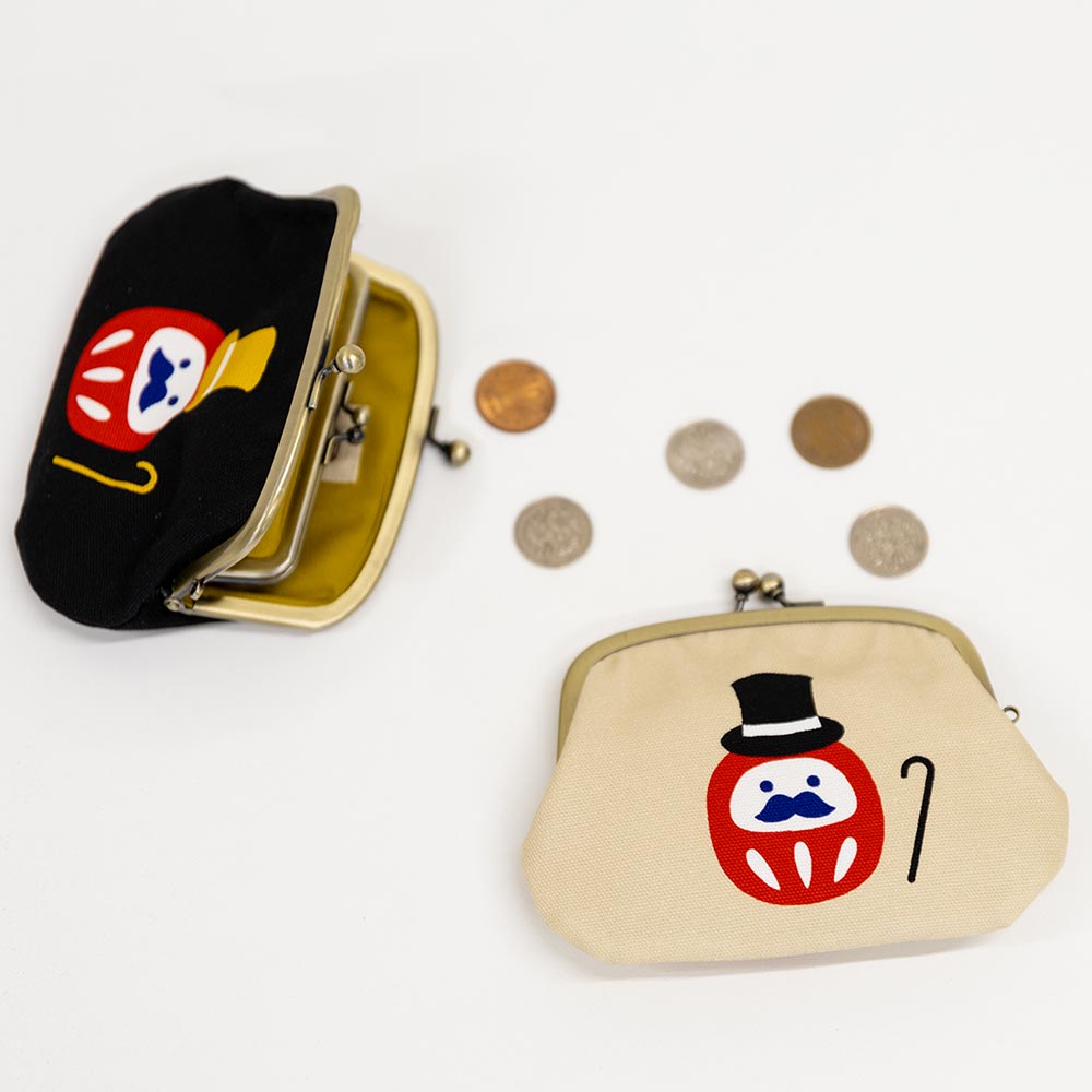 亥之吉 親子がま口 財布 だるまマジック