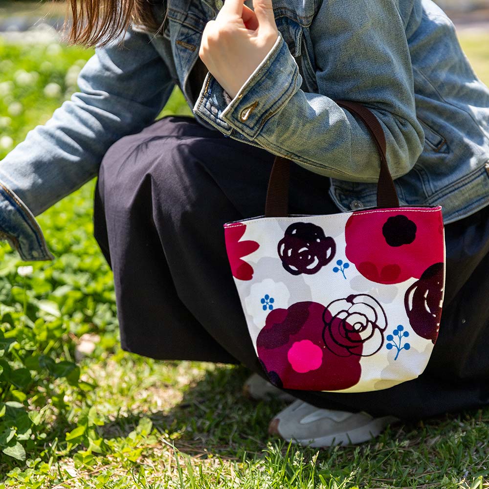 ミニトートバッグ 「はなかさね」