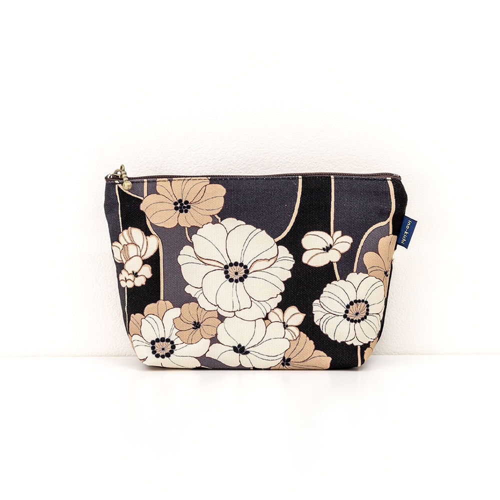 ファスナーポーチ「あねもね すみ」