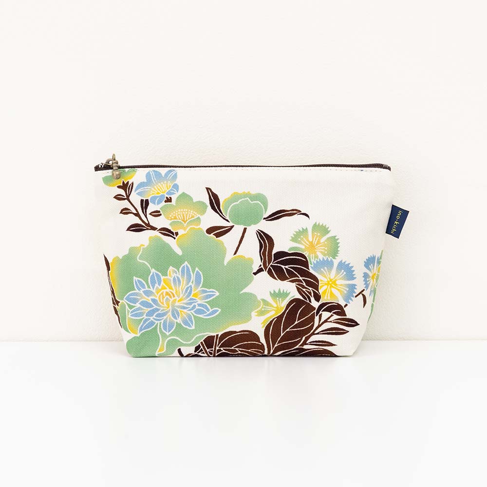 ファスナーポーチ「てまりばな」