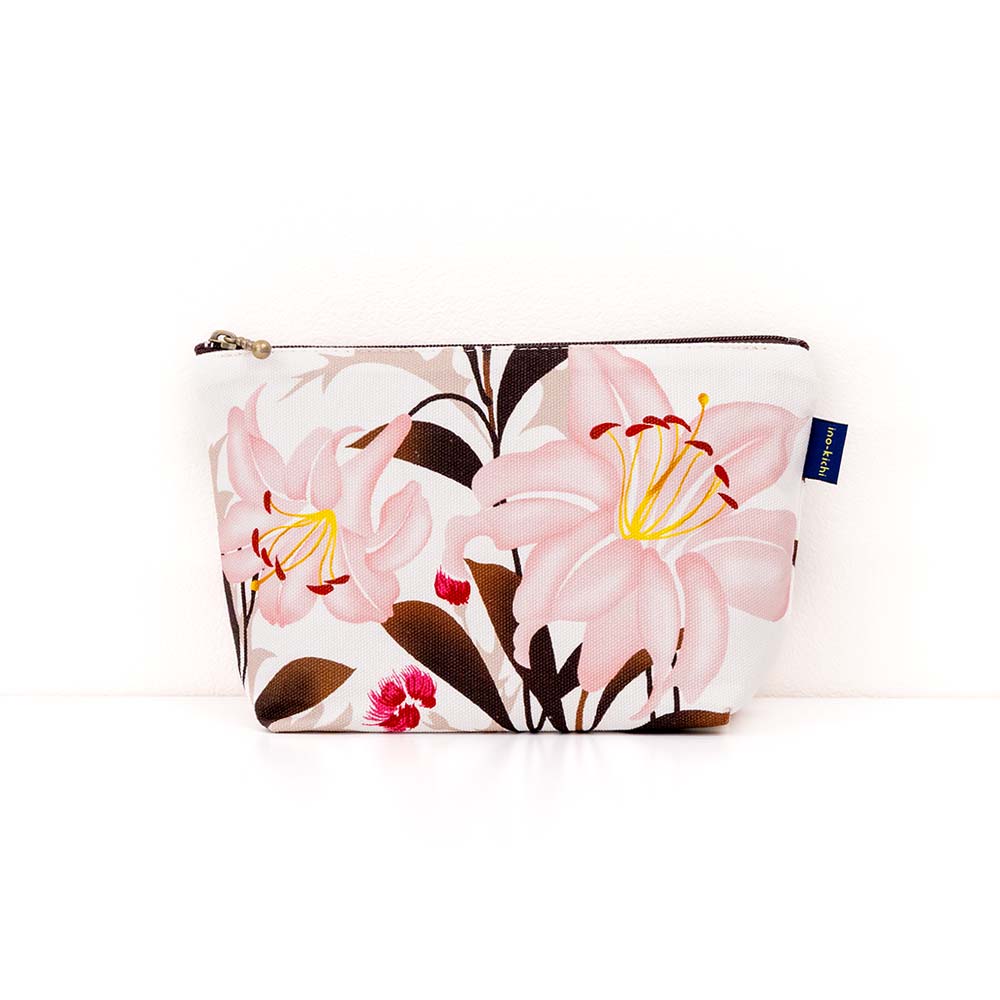 ファスナーポーチ「ゆりあざみ」