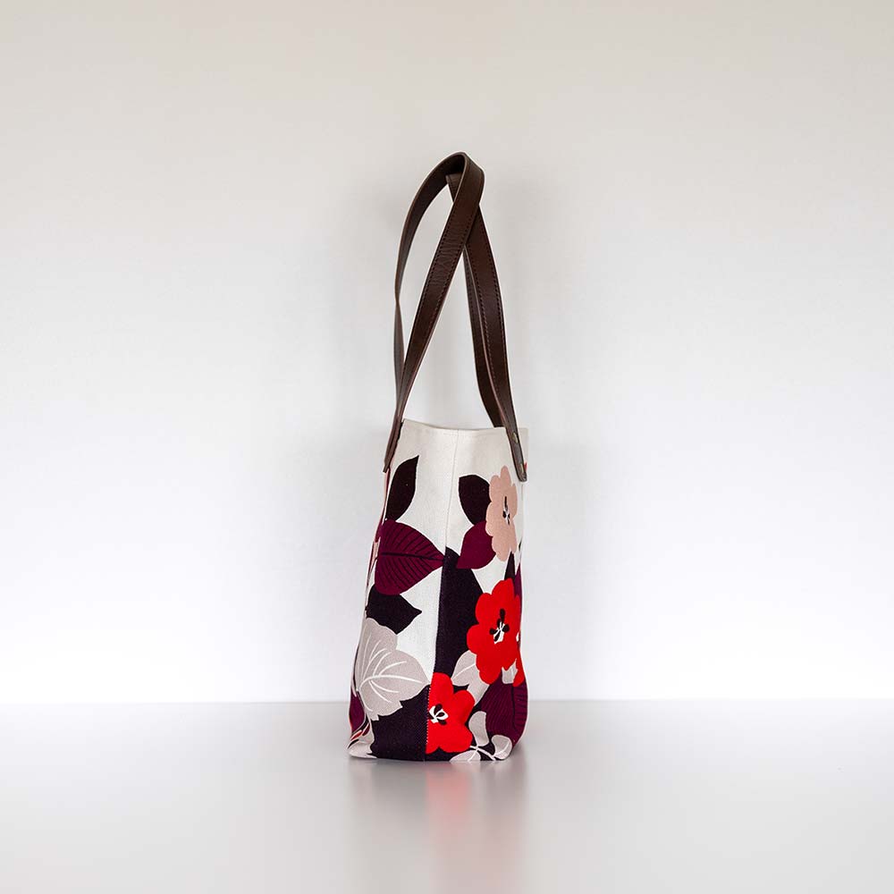 中トートバッグ「はなもゆ」