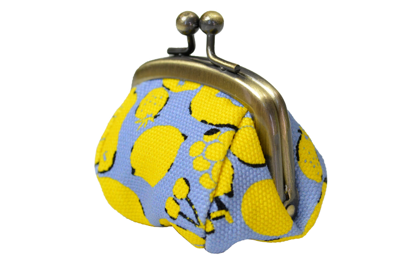 1.7寸ころりんがま口鈴付「おりづる」「くだもの」「はなばたけ」