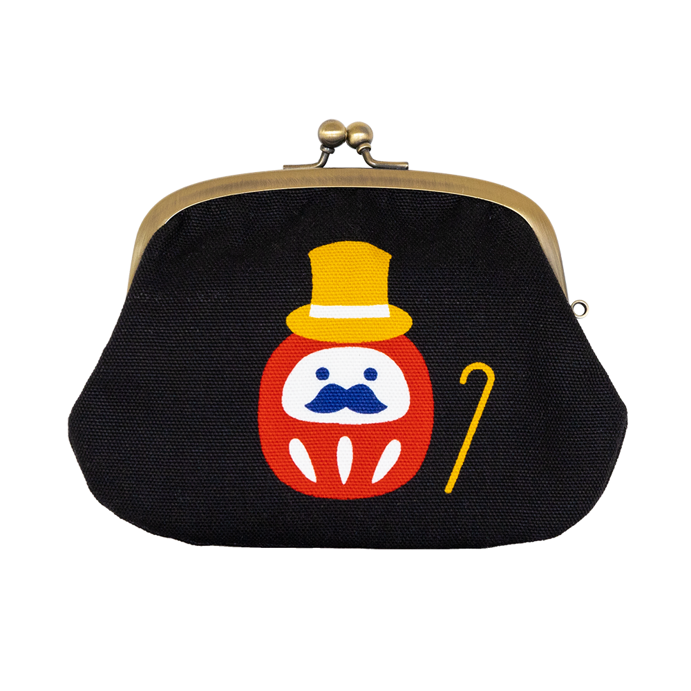 亥之吉 親子がま口 財布 だるまマジック