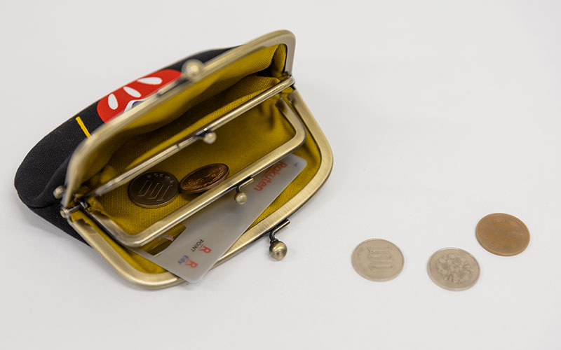 親子がま口 「だるまマジック」