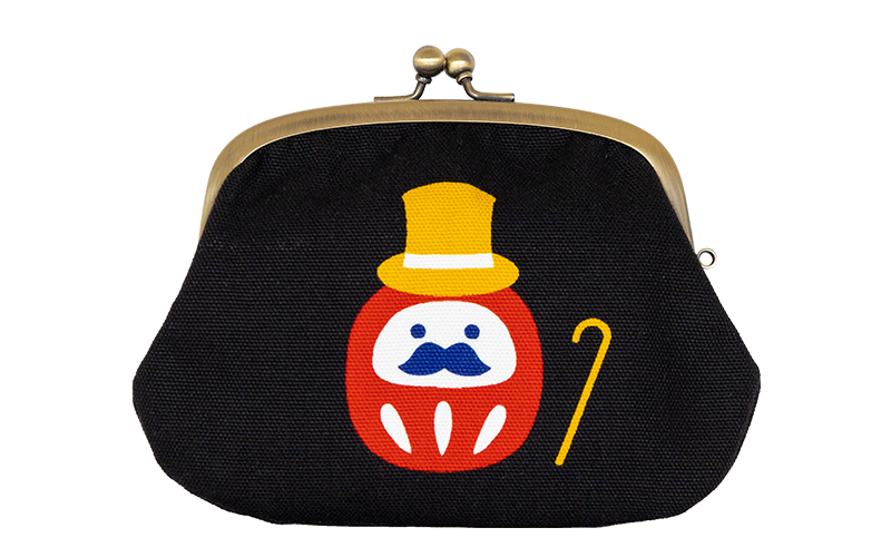 親子がま口 「だるまマジック」