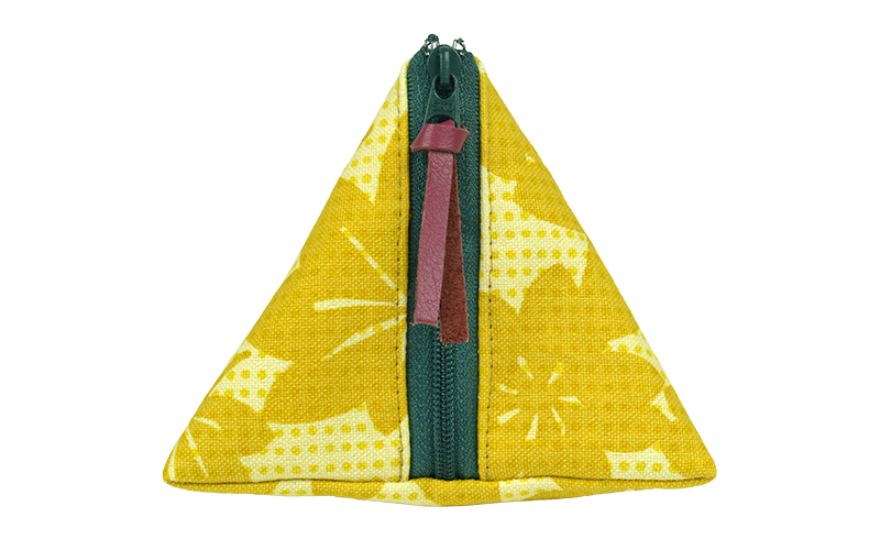 手捺染 テトラポーチ [さくらもみじ]