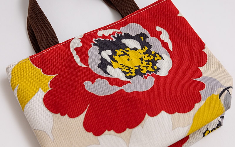 ミニトートバッグ「あねもね」｜亥之吉 by 京美染色株式会社