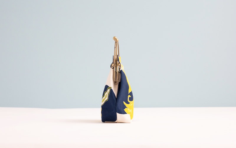 2wayがま口バッグ ベンリーがま口「ゆり」