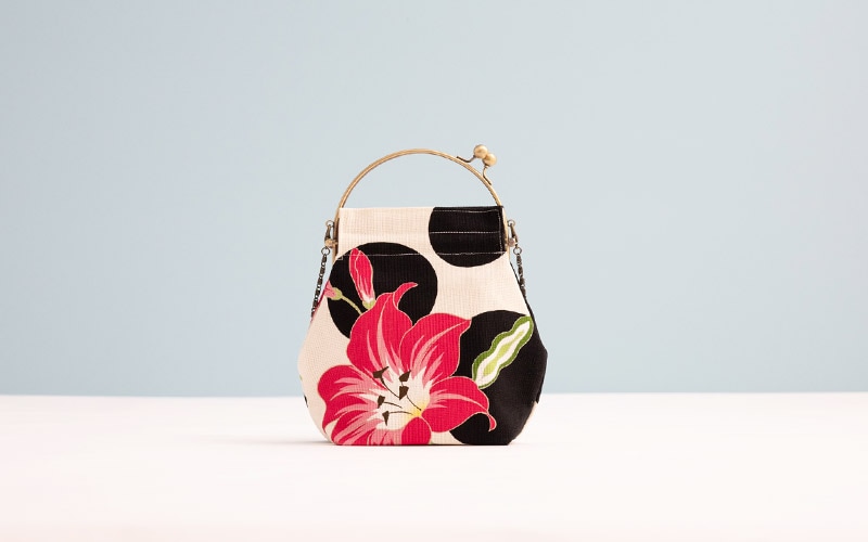 2wayがま口バッグ ベンリーがま口「ゆり」