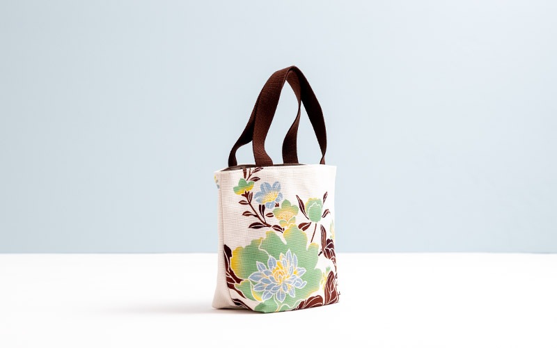 ミニトートバッグ 「てまりばな」