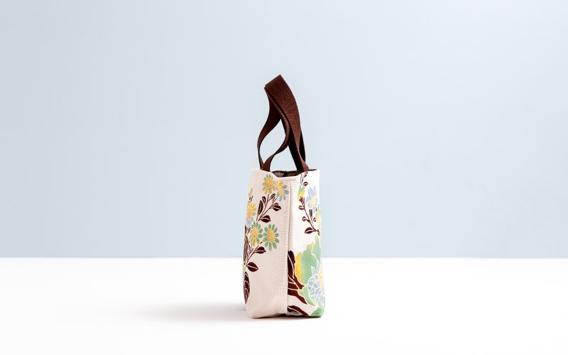 ミニトートバッグ 「てまりばな」