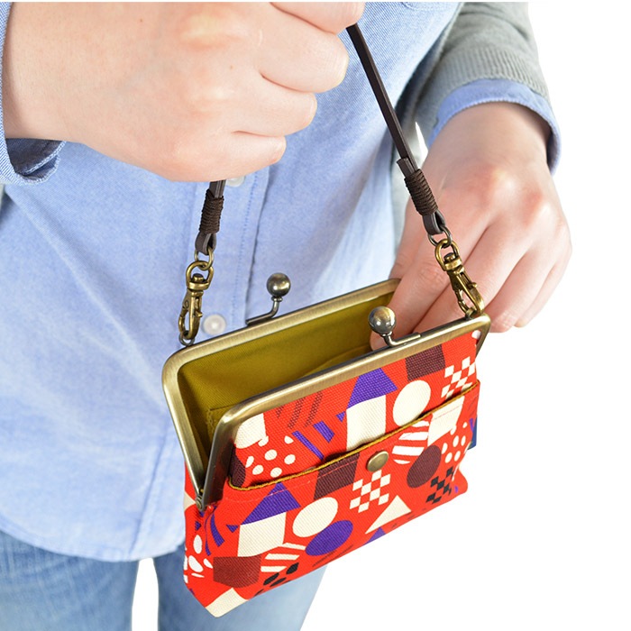 4寸外ポケがま口「かくれんぼ」