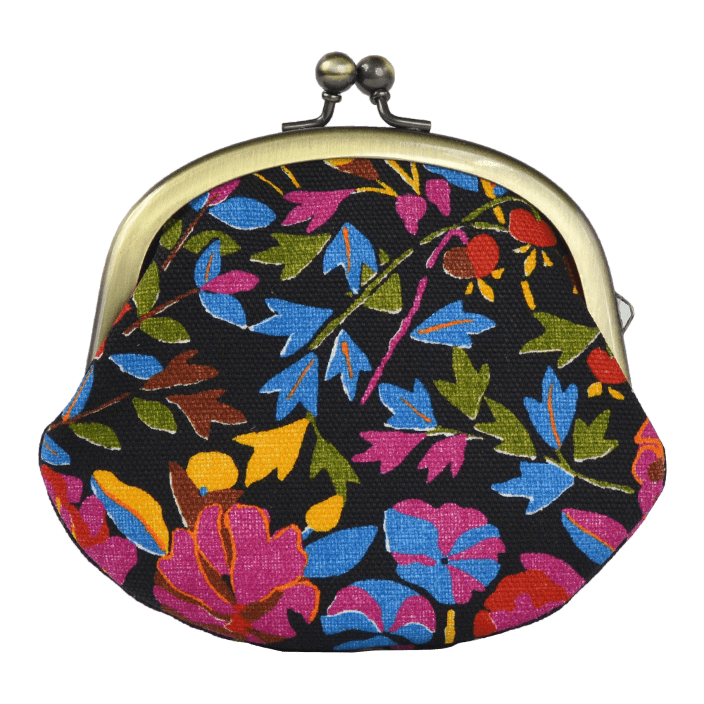 3.3寸丸がま口「はなばたけ」