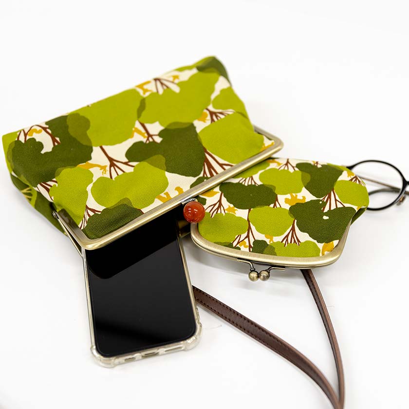 6寸ポシェットがま口 「かくれんぼ」