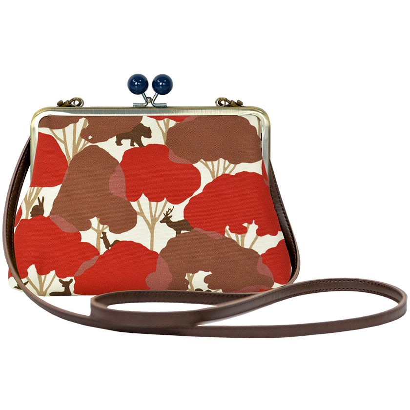 6寸ポシェットがま口 「かくれんぼ」