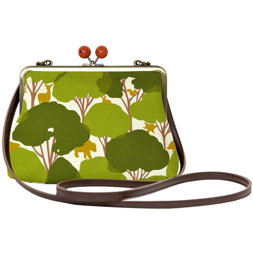 6寸ポシェットがま口 「かくれんぼ」