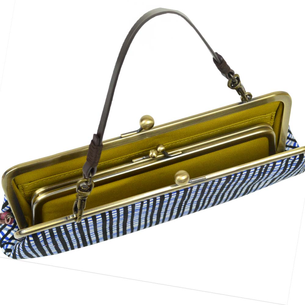 手捺染 親子長財布 こうし・セール品につきラッピング・手提げ不可