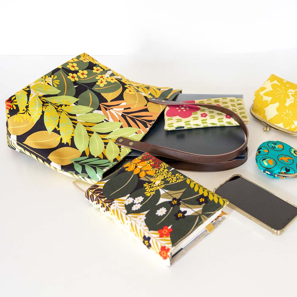 中トートバッグ「しょくぶつえん」