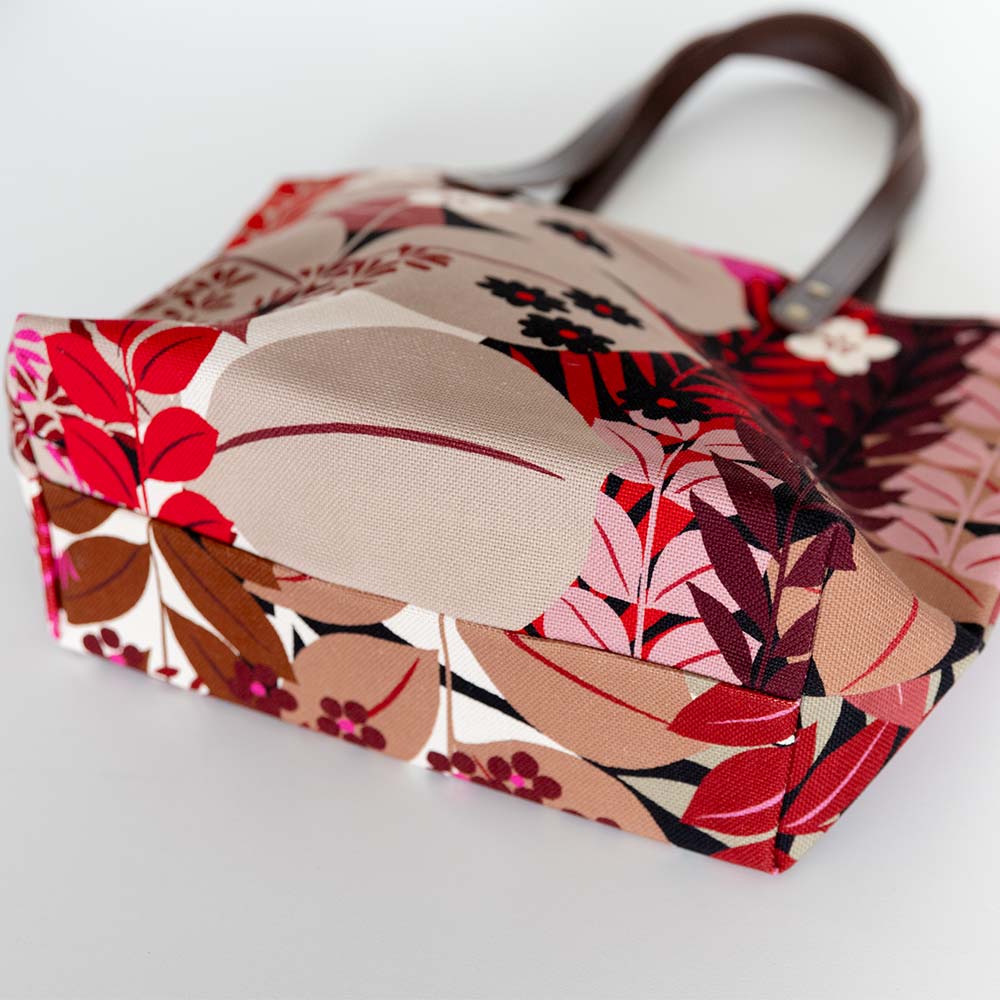 中トートバッグ「しょくぶつえん」