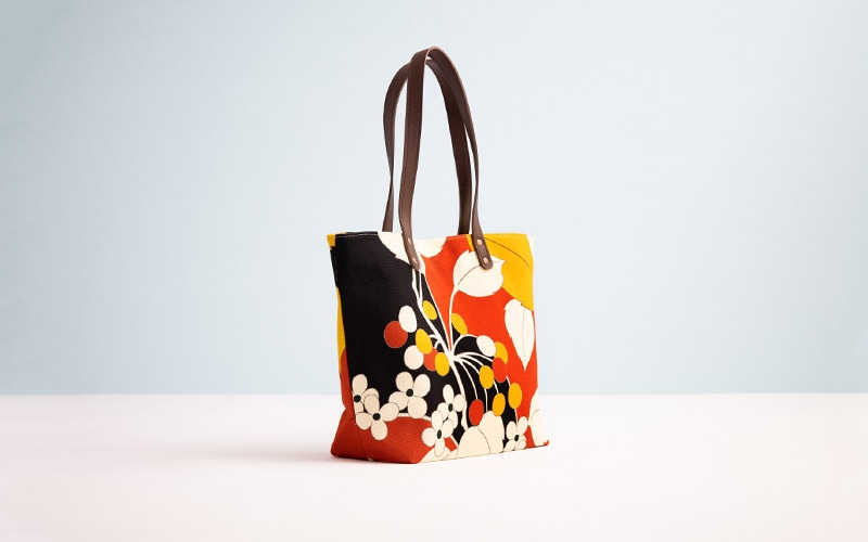 中トートバッグ「やまのみ」｜亥之吉 by 京美染色株式会社