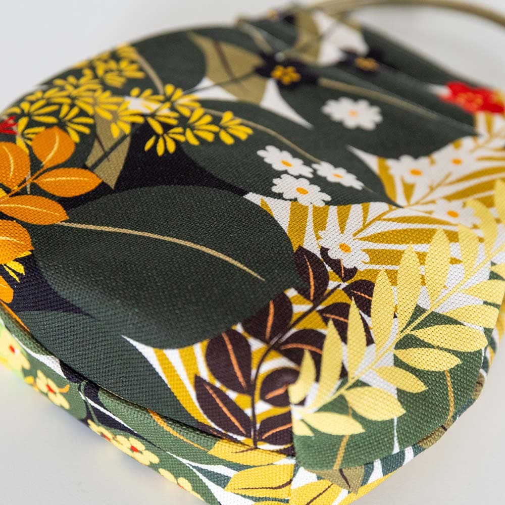 2wayがま口バッグ ベンリーがま口「しょくぶつえん」