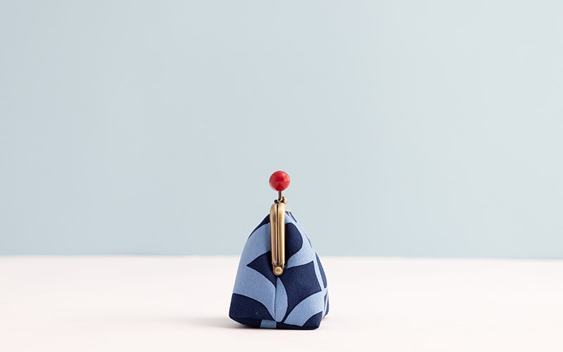 copi✖️あちゃちゅむ 陶器製 人形顔デザインの緑色がま口バッグ copi✖️あちゃちゅむ 陶器製 人形顔デザインの緑色がま口バッグ