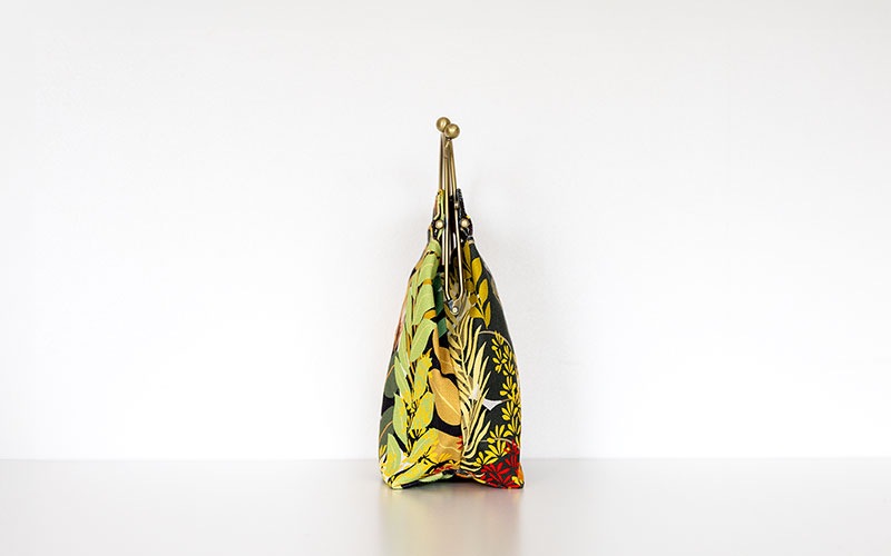 ベンリーがま口【大】「しょくぶつえん」