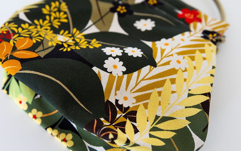 ベンリーがま口【大】「しょくぶつえん」