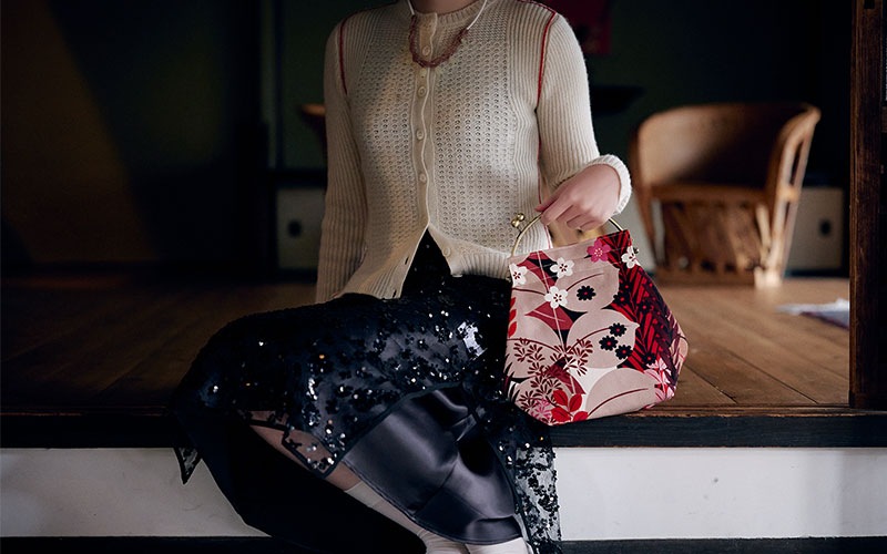 ベンリーがま口【大】「しょくぶつえん」