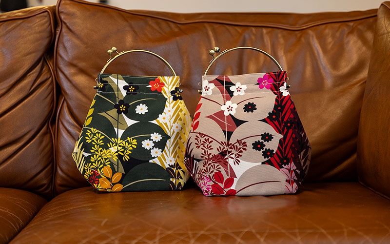 ベンリーがま口【大】「しょくぶつえん」