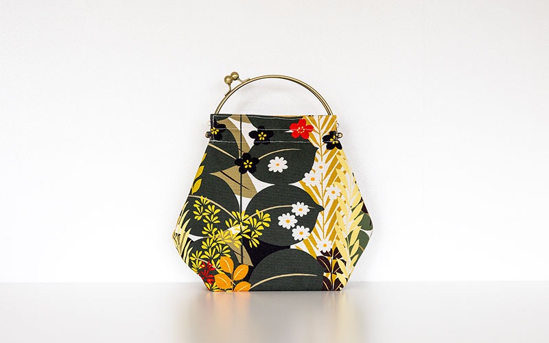 ベンリーがま口【大】「しょくぶつえん」