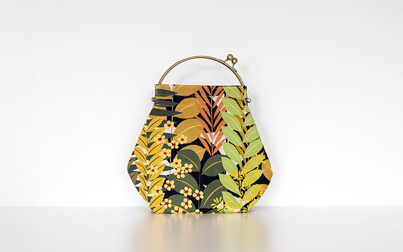 ベンリーがま口【大】「しょくぶつえん」