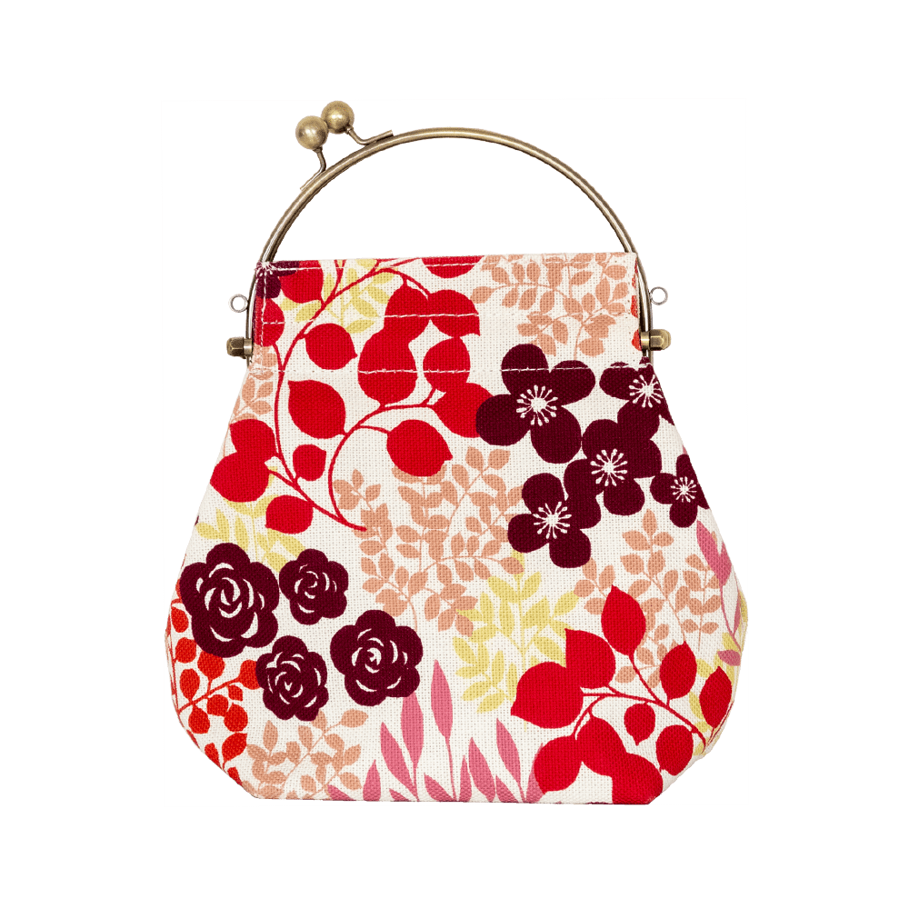 2wayがま口バッグ ベンリーがま口「かだん」