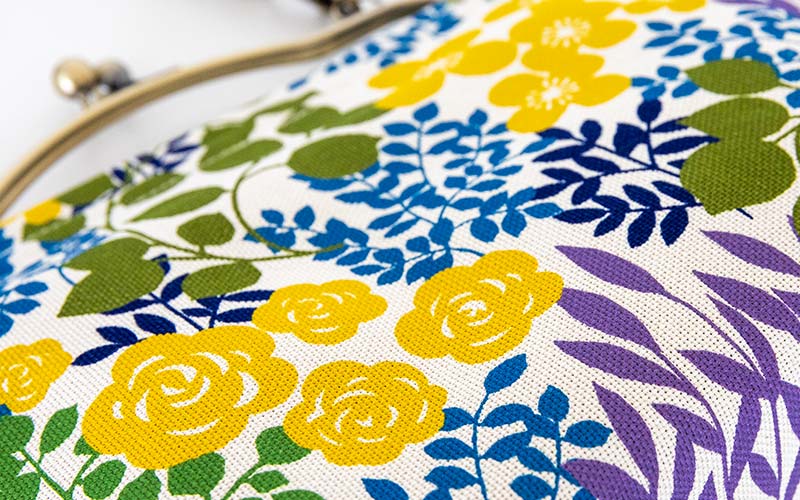 横長ベンリーがま口「かだん」