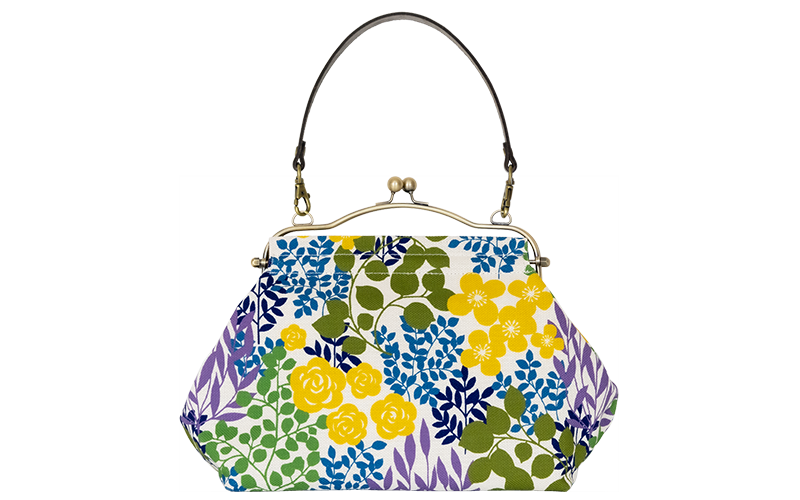 横長ベンリーがま口「かだん」