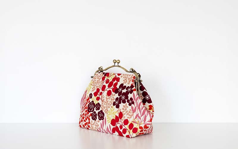 横長ベンリーがま口「かだん」