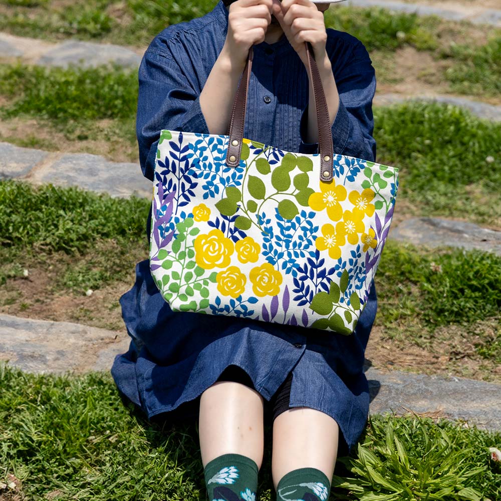 中トートバッグ「かだん」