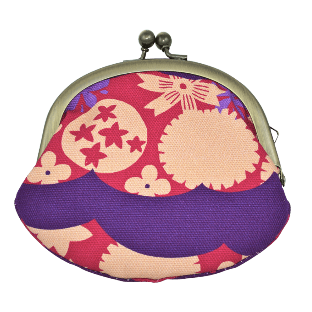 3.3寸丸がま口「さんぽみち」