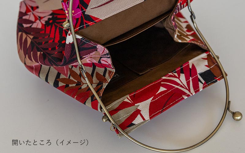 ベンリーがま口【大】「かだん」