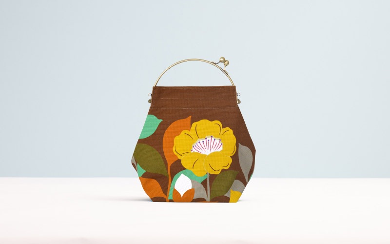 ベンリーがま口【大】「べにつばき」