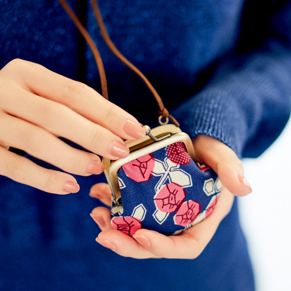 1.8寸紐付ちびがま れとろばら