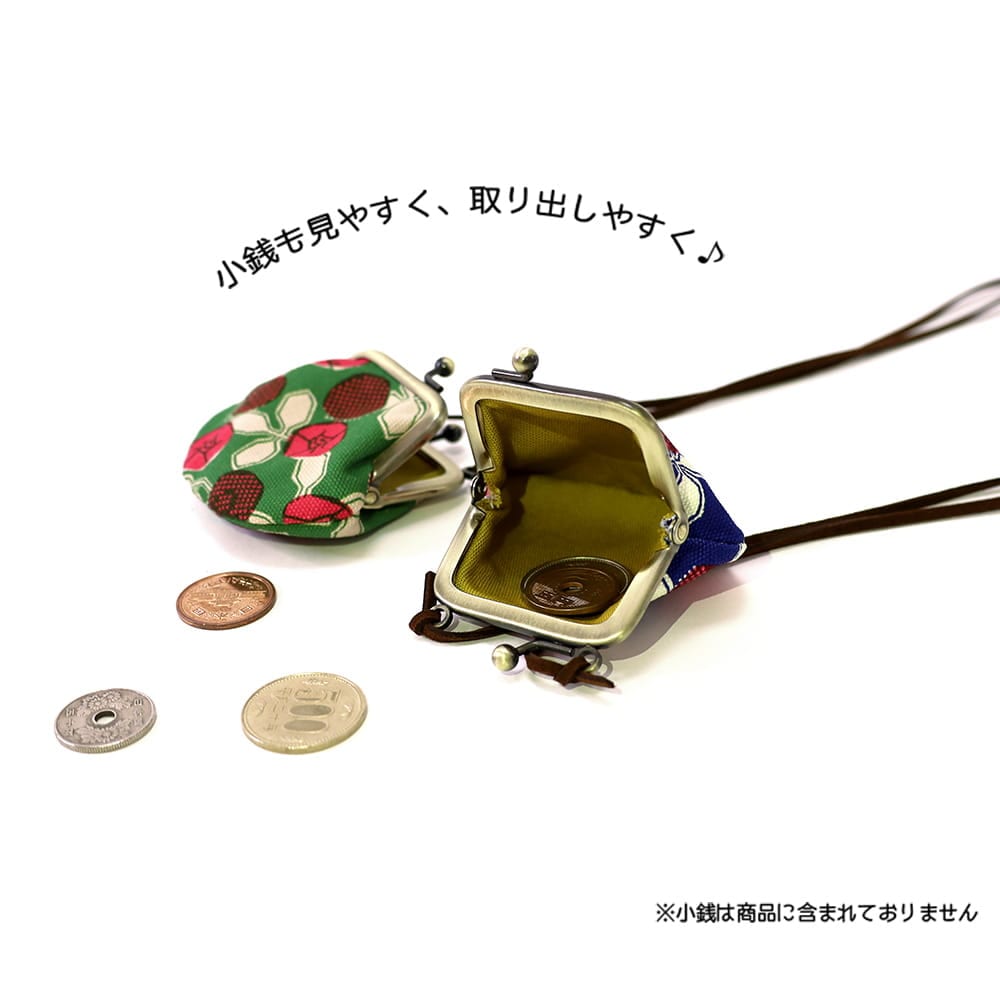 1.8寸紐付ちびがま れとろばら