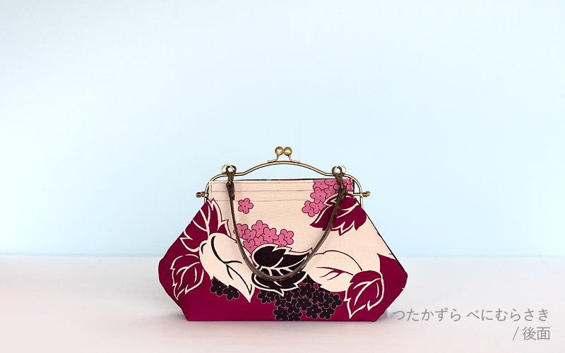 横長ベンリーがま口「つたかずら」