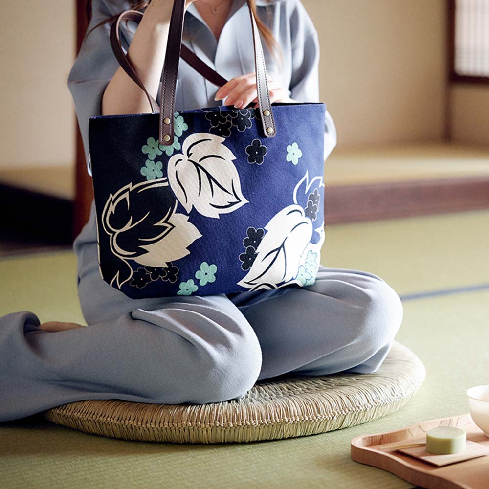 中トートバッグ「つたかずら」