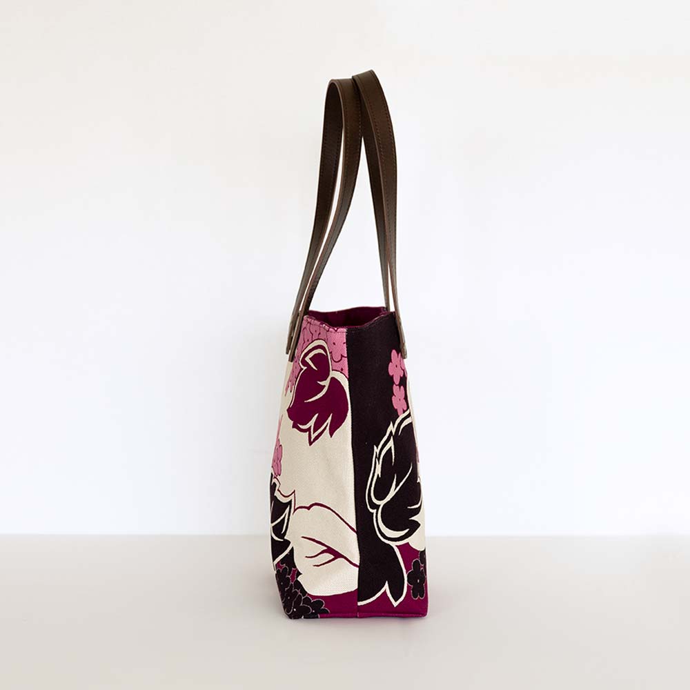 中トートバッグ「つたかずら」｜亥之吉 by 京美染色株式会社