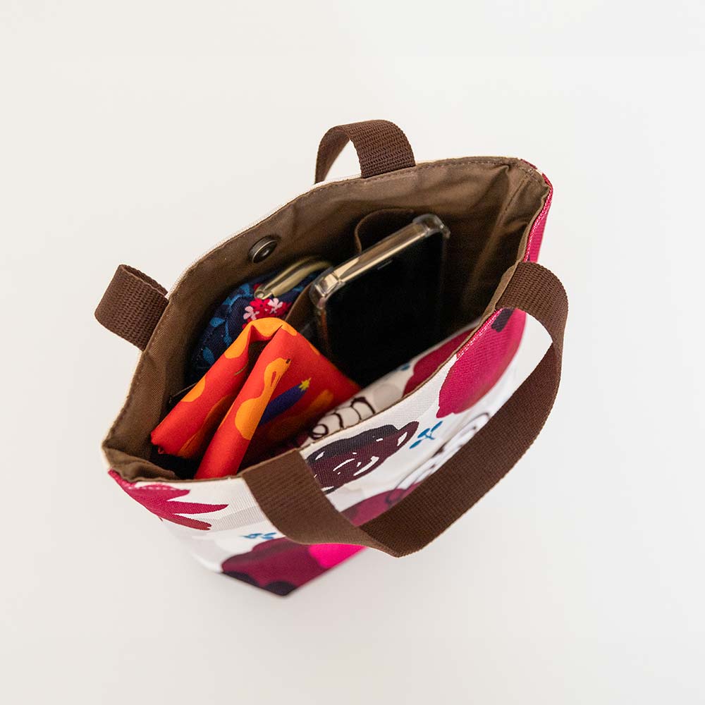 ミニトートバッグ 「はなかさね」