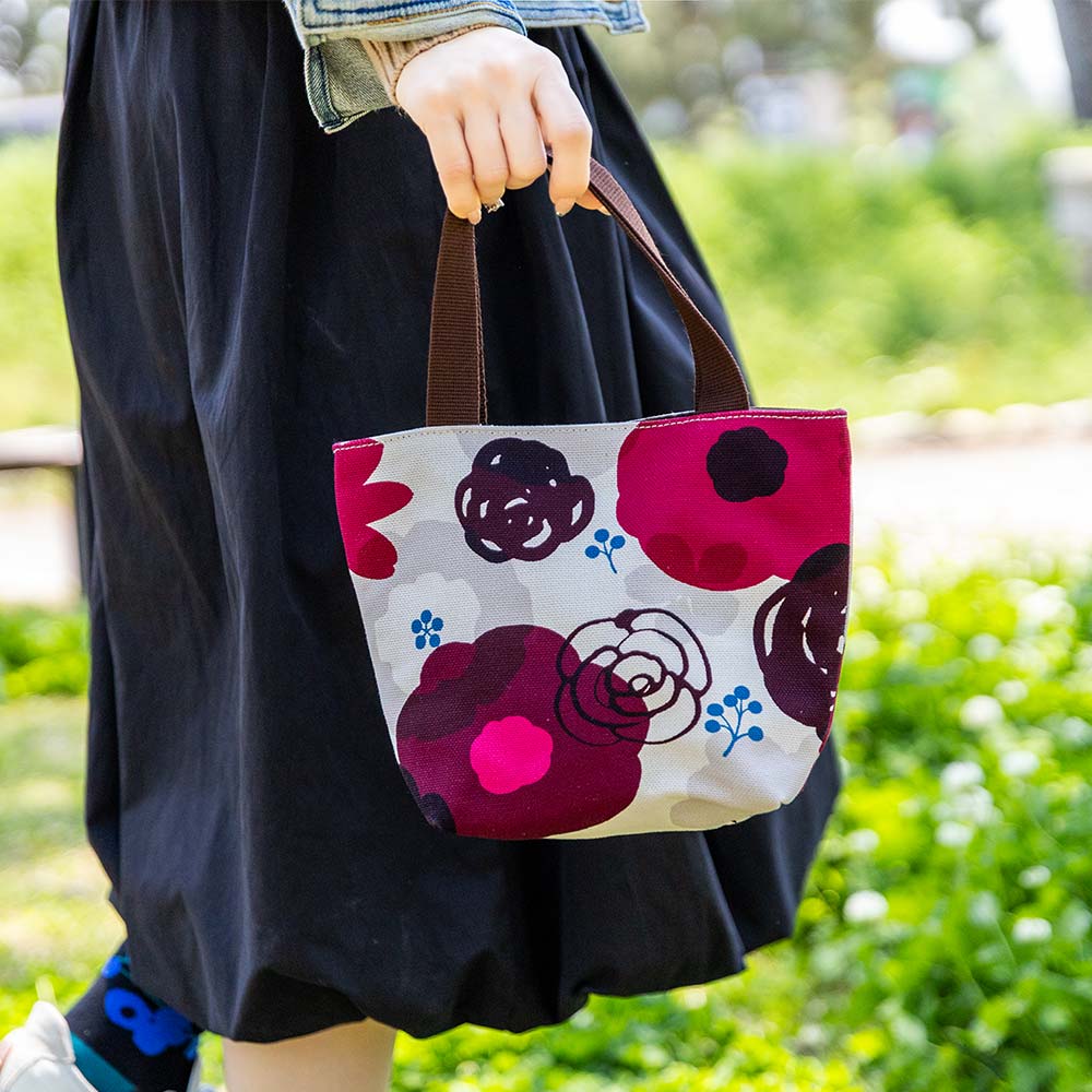 ミニトートバッグ 「はなかさね」