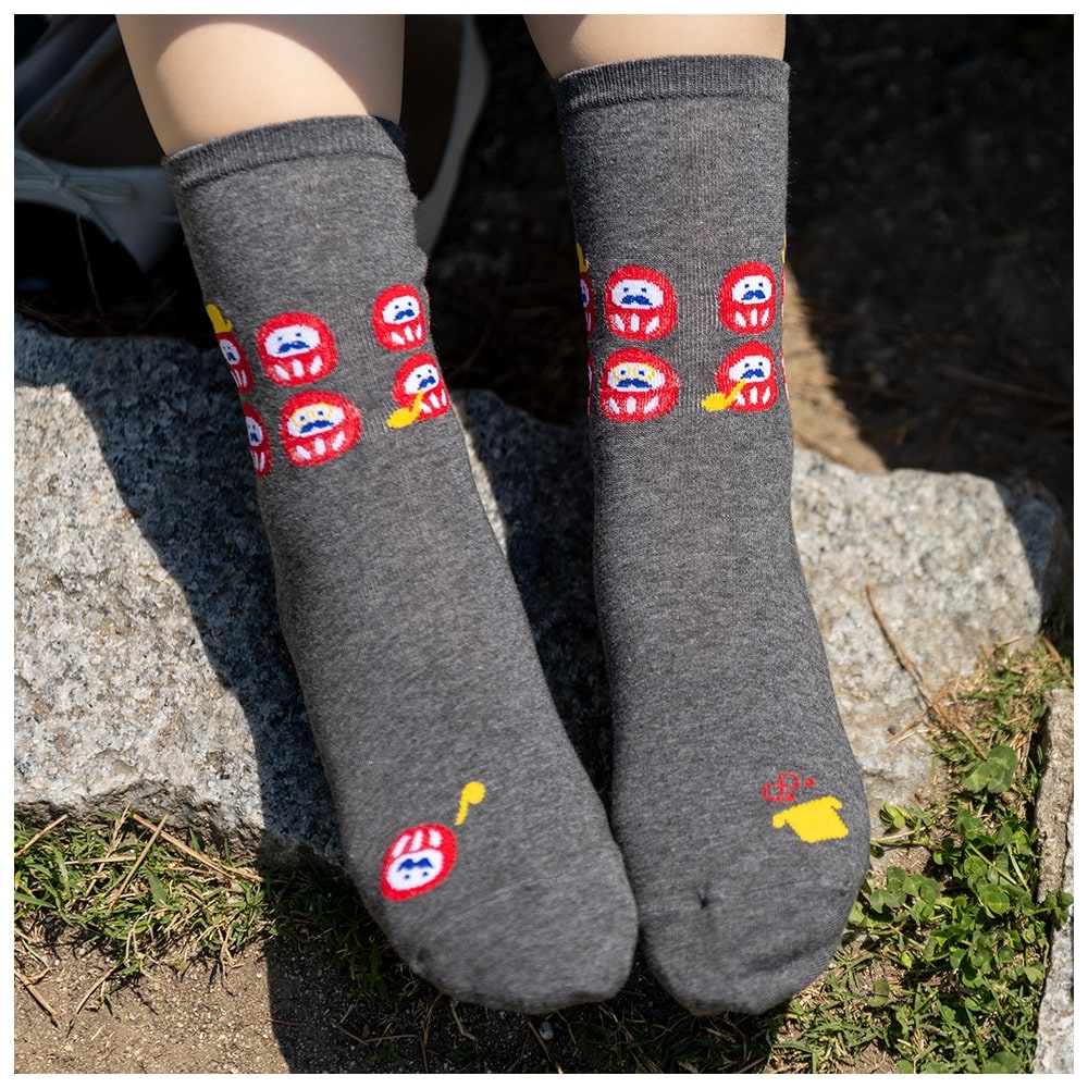 靴下 だるまさんがころんだ｜亥之吉 by 京美染色株式会社